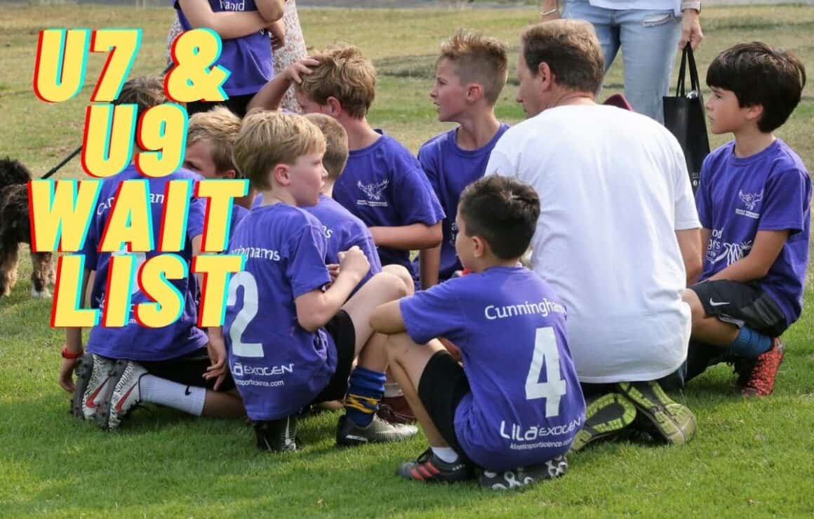 JUNIOR SUMMER COMP REGISTRATIONS – U7 & U9 BOYS & GIRLS WAITLIST