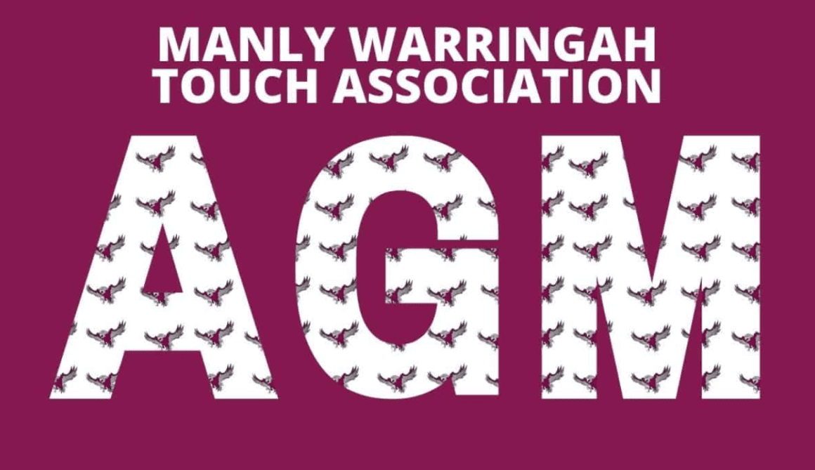 NOTICE OF ANNUAL GENERAL MEETING – MANLY WARRINGAH TOUCH ASSOCIATION