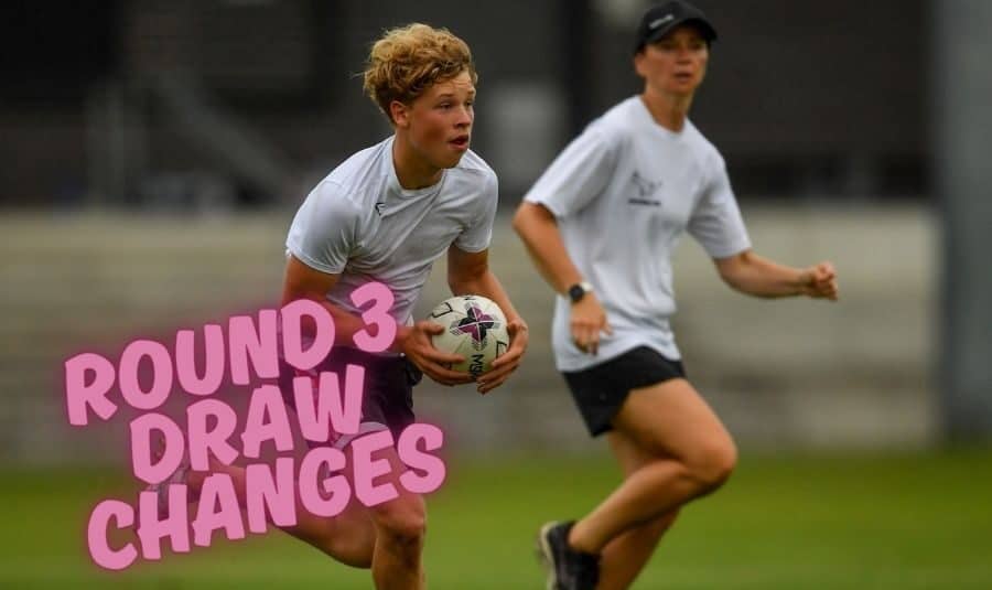 CHANGES TO ROUND 3 GAMES – MONDAY 12TH MAY